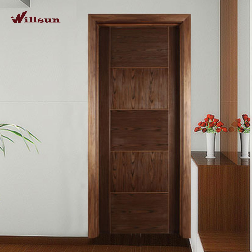 Customized Size Interior Mdf Exterior Carved Wood Triple Sliding Close ...