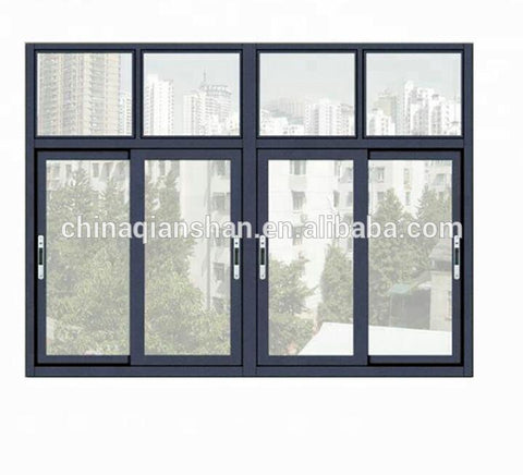 Customized factory AS2047 Aluminium window manufacturer frosted glass commercial apartment sliding window