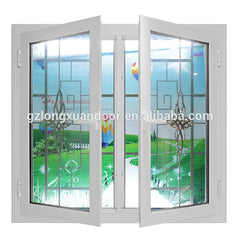 Customized size double glazed aluminum casement window on China WDMA