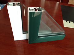 Customized size pvc casement window with high-quality material on China WDMA