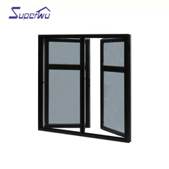 DADE/AS2047/NFRC Picture office safe glass hurricane impact aluminum windows and doors on China WDMA