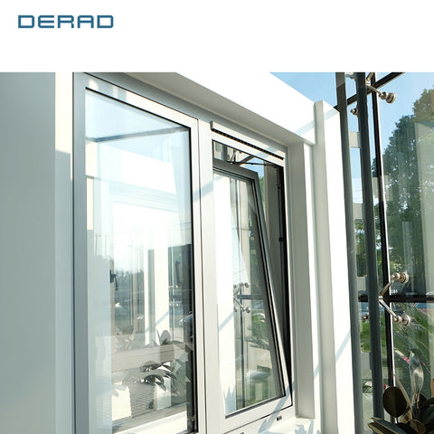 DERAD Aluminium Windows & Doors/Aluminium Tilt Turn Windows with Air Ventilation on China WDMA