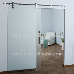 DIY sliding glass barn door for home partition on China WDMA