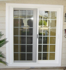 Decorative upvc sliding windows and doors prices bay window 3 panel triple pvc casement window on China WDMA
