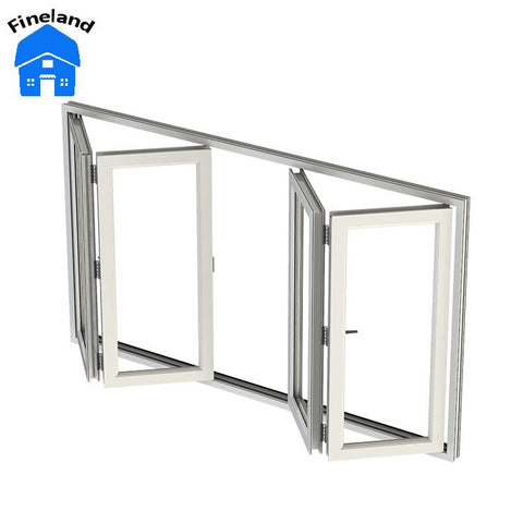 Design Balcony Bifolding Glass Folding Window on China WDMA