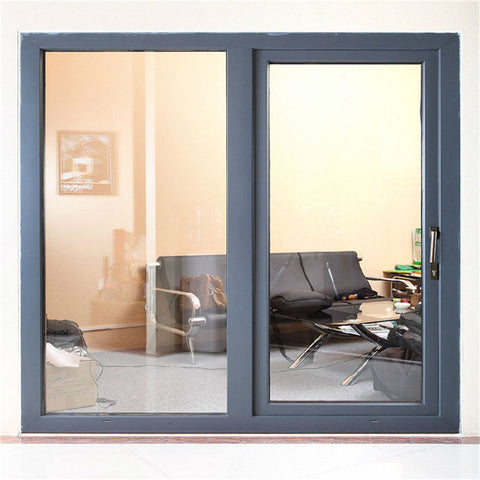 Design High Quality Interior Home Prices Aluminum sliding Glass Window on China WDMA