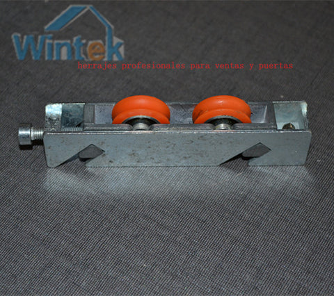Dominica P65/60 double rollers for aluminio sliding windows and doors on China WDMA