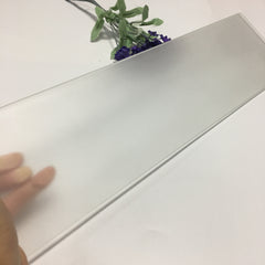 Dongguan Factory Customized Size 8mm, 10mm, 12mm Interior Tempered Frosted Glass Sliding Bathroom Door on China WDMA