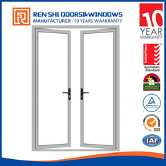Door Design Australian standard double pane folding french doors aluminium casement doors on China WDMA