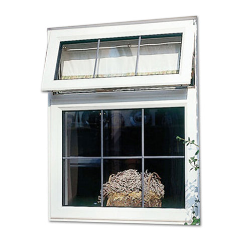 Double Glass Window Aluminum Commercial Aluminium Awning Window Screen Frame Price on China WDMA