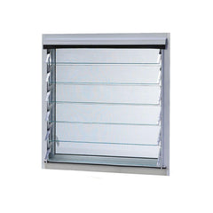 Double Glaze Glass Glass Shutter With Adjustable Blades Louvre Windows on China WDMA