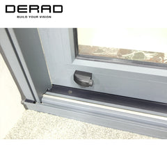 Double Glazing Aluminum Profile Lift and Sliding Door/Thermal Break Double Sliding Door/Window on China WDMA