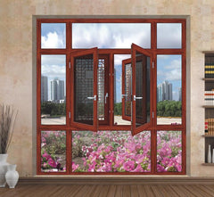 Double Glazing Shutter Fixed Shutter Windows Garden Window Energy Efficient Windows Aluminum Windows on China WDMA