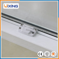 Double glass aluminum white double hung windows on China WDMA