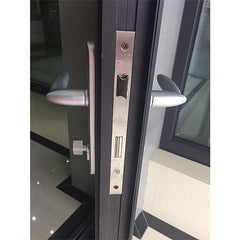 Double glass stacker aluminum or pvc veranda bifold doors on China WDMA