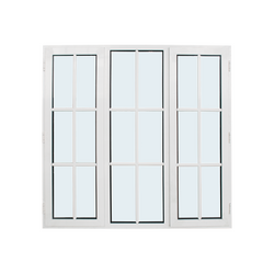 Double glazed aluminium glass casement door hinged door french door exterior open on China WDMA