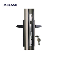 Double glazed french door hinged door design aluminum doors on China WDMA