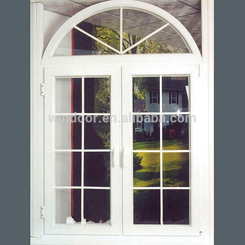 Double pane swing style aluminum doors casement hinged aluminum interior/exterior doors on China WDMA
