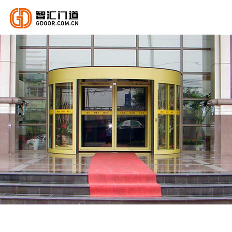 Easy Installation hotel glass revolving doors with best price on China WDMA