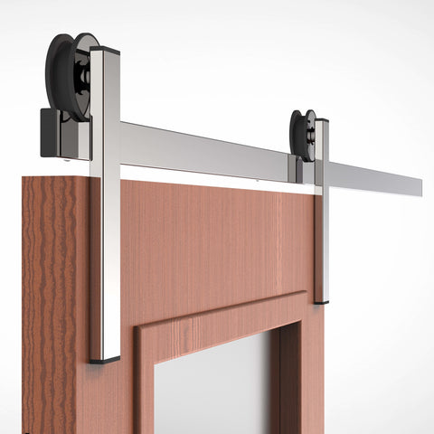 Easy To Install Modern Interior Smart Sliding Wood Door Closet Door Office Door System on China WDMA
