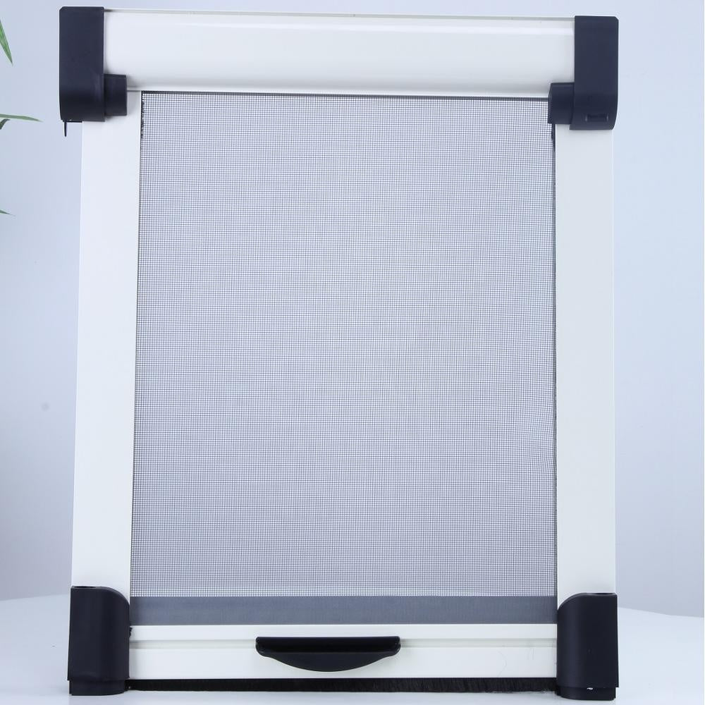 Easy install adjustable invisible insect door sliding no drilling retr ...