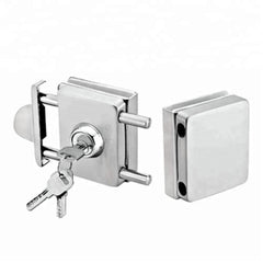 Economic 304 stainless steel Glass to Glass lock for sliding glass door on China WDMA