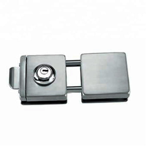 Economic 304 stainless steel Glass to Glass lock for sliding glass door on China WDMA