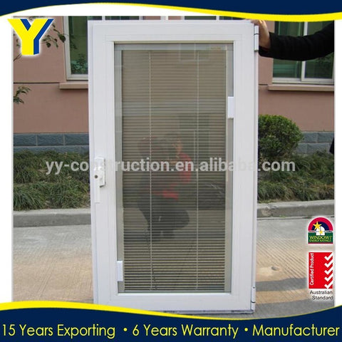 Electric blinds window with blinds inside double glazed sliding window for German motor hardware on China WDMA
