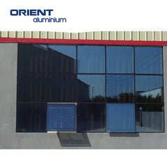 Engineering Exterior Commercial Building Materials Aluminum Profiles Invisible Frame Curtain Glass Wall on China WDMA