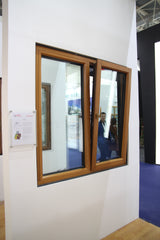 Europe Style Energy Efficient Aluminum Clad Wood Casement Windows on China WDMA