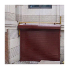 European Style Electric Aluminum Rolling up Domestic Garage Door with motor on China WDMA