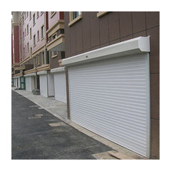 European Style Electric Aluminum Rolling up Domestic Garage Door with motor on China WDMA