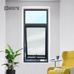 European standard double glass W50 burglar proof rectangle surface finishing 3 panel insulation window on China WDMA
