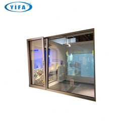 European standard high Performance W62 awning design energy efficient manual aluminum shutter turn and tilt window on China WDMA
