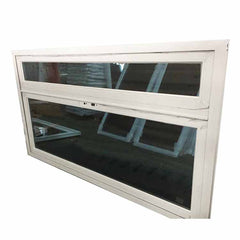 European style high quality aluminium frame laminated glass casement window with balcony metal window grill design on China WDMA