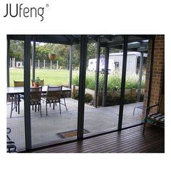 European style plisse mosquito mesh screen door Jufeng on China WDMA