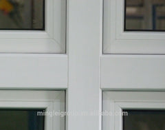 European style pvc casement windows and doors price on China WDMA
