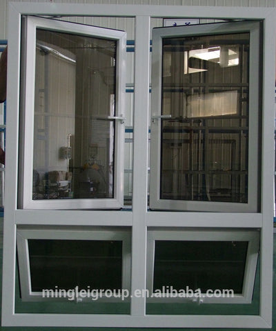 European style pvc casement windows and doors price on China WDMA