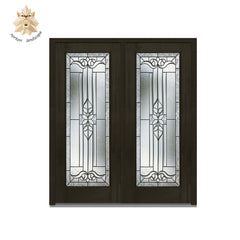 Export low french single/double exterior wrought iron doors NTED-105Y on China WDMA