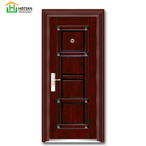 Exterior House Security Photos Steel Door Design with Door Frame European Style Steel Security Patio Door on China WDMA