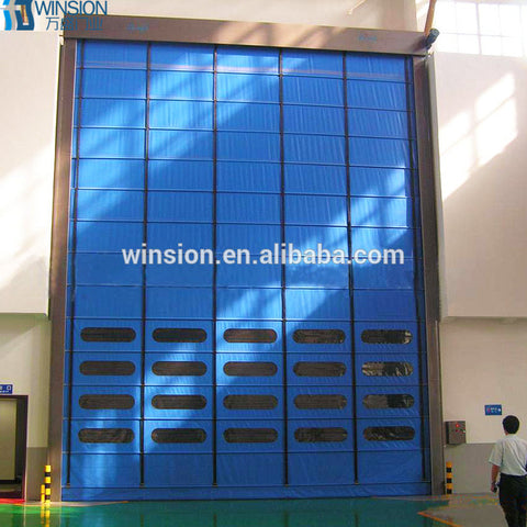 Exterior folding industrial gate door on China WDMA