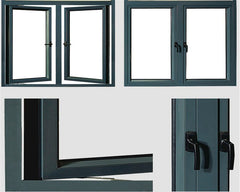 Exterior position office aluminium slide and swing doors double doors China on China WDMA
