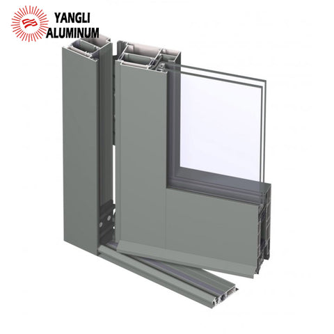 Extruded 6063 aluminum profiles metal doors and windows on China WDMA