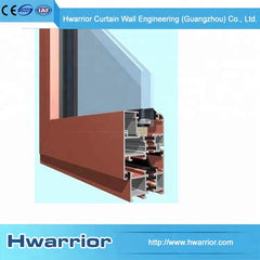 Extrusion profile thermal insulated tilt and turn all weather aluminum windows on China WDMA