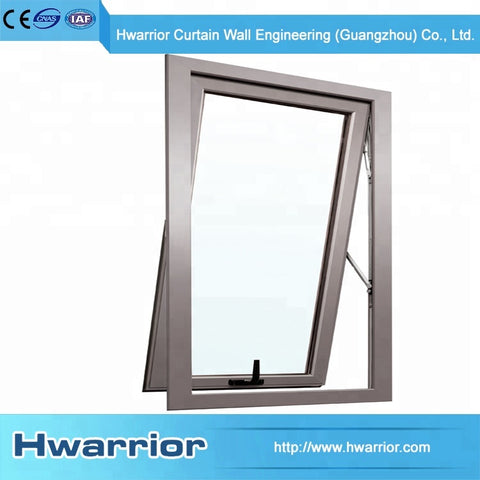 Extrusion profile thermal insulated tilt and turn all weather aluminum windows on China WDMA