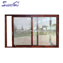 Factory Directly aluminum wood composite door windows and doors dubai sliding for warehouse on China WDMA