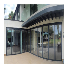 Factory Price stable quality aluminium patio sliding door/folding sliding glass doors/used exterior doors for sale on China WDMA