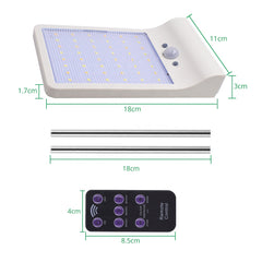 Factory direct Mounted Morden Good Black Sensor IP65 Powered External light Wall solar light For Patio Decks on China WDMA