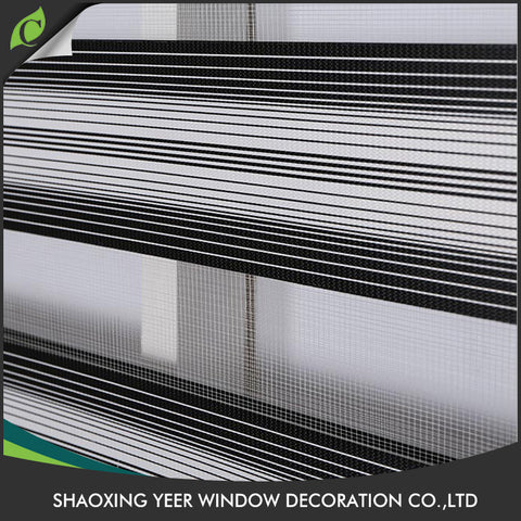 Factory direct decorative indoor zebra rolling window shutters on China WDMA