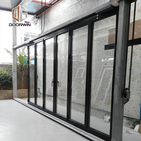 Factory direct german bi fold doors frosted french vs on China WDMA